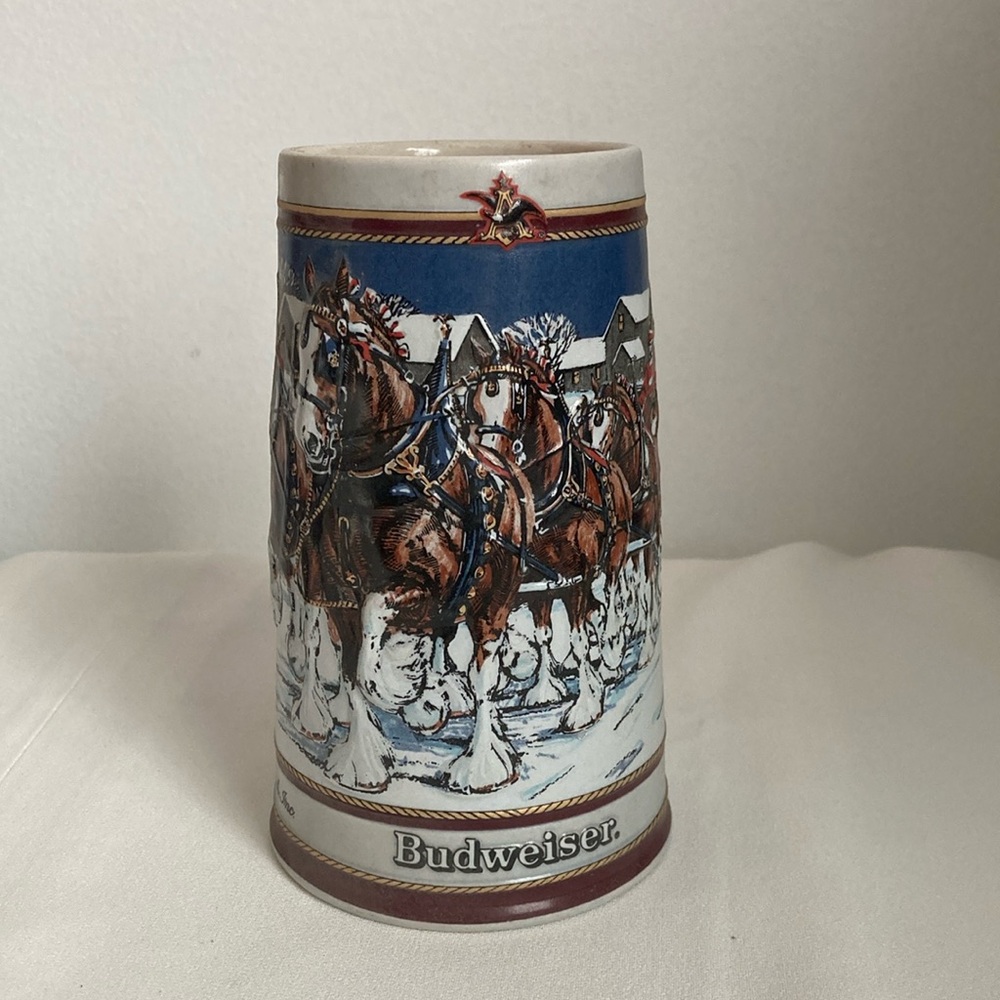 Budweiser Anheuser Busch Inc Special Edition Hitch in Winter w/ Clydesdales